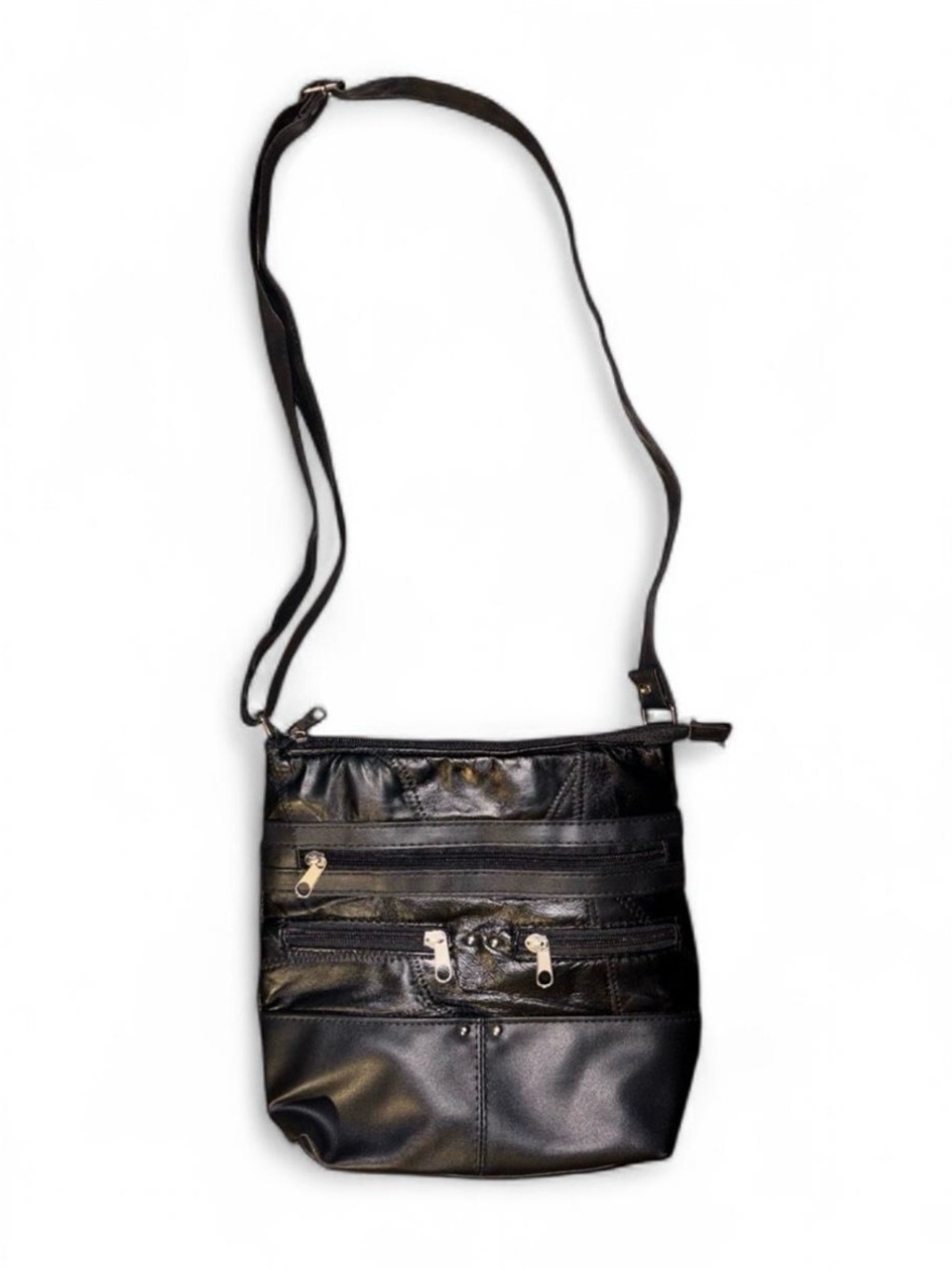 Stone Mountain Accessories Black Multifunction Crossbody Bag